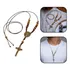 Colar Pescoço Crucifixo Masculino Madeira 6 Mm São Bento