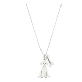 Colar Pingente Cachorro Vira