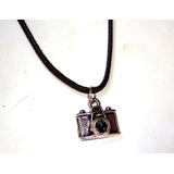 Colar Pingente Camera Fotografica