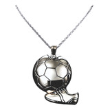 Colar Pingente Chuteira Bola