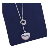 Colar Pingente Coracao Moda