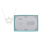 Colar Pingente Filha Prata925