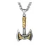 Colar Pingente Machado Viking Aço Inox Mjolnir Thor Ragnar