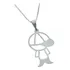 Colar Pingente Menino 2,5 Cm - Prata 925