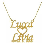 Colar Pingente Personalizado Com