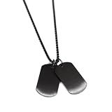 Colar Placas Dog Tag