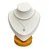Colar Ponto De Luz + Gargantilha Riviera Cravejada Prata 925