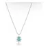 Colar Ponto De Luz Gota Turmalina Cravejado Feminino