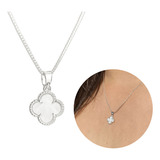 Colar Prata 925 Trevo