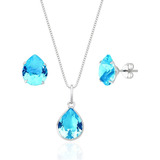 Colar Prata 925 Zirconia