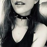 Colar Pulseira Spike Cone Metal Punk Rock Feminino