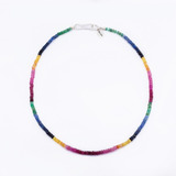 Colar Rainbow Pedras Gemas