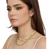 Colar Re Store Cristais E Estrelas Folheado A Ouro 3307 Vrv