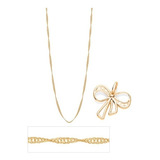Colar Rommanel Banhado Ouro