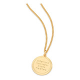 Colar Rommanel Banhado Ouro