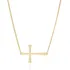 Colar Rommanel Folheado A Ouro 18k Pingente De Cruz - 532006