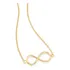 Colar Rommanel Infinito Banhado Ouro 18k Catalogo Original