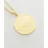 Colar Selo Ceeport Ho'oponopono Banhado Folheado Ouro 18k