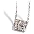 Colar Shiloh Feminino Pingente Pedra Zircônia Aço Inoxidável