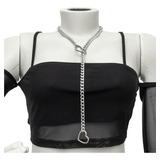 Colar Slip Chain Cruz