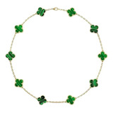 Colar Vintage Alhambra Folheado