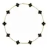 Colar Vintage Alhambra Folheado Ouro Amarelo Neymar Trevo