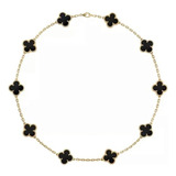 Colar Vintage Alhambra Folheado