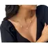 Colar Virginia Trevo Dourado - Banhado A Ouro 18k - Elegante