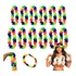 Colares Havaianos Neon Coloridos 36un Carnaval Festas
