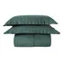 Colcha Casal Padrão 3 Peças Percal 400 Fios Basic Cor Verde
