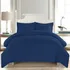 Colcha Cobre Leito Slim Dupla Face Matelado Ultrassônico Queen 3 Peças Theovitex Azul Marinho