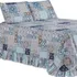 Colcha Premium Casal 3 Peças Percal 400 Fios Toque Macio