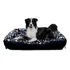Colchão Cachorro Grande 90x60 Antifriagem Lavável 24h Cor Preto