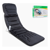 Colchão Massageador Portátil Com 10 Motores E Aquecimento