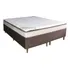 Colchão Queen D45 Alfa   Base 158x198x62 Cor Marrom