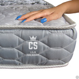 Colchão Solteiro 88x188 D33 Dupla Face Premium Com Garantia