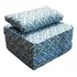 Colchón Multiusos 3 En 1 Puff Ortobom 1050313033 Azul