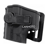Coldre Fit Cinto Th Pt100 Pt92 G2c G3 Apx Cz Pt 9mm .40 380 Cor Canhoto - Preto