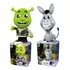 Coleção 2 Bonecos Shrek E Burro Fandom Box Lider Brinquedos