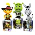 Coleção 3 Bonecos Shrek Burro Gato De Botas Fandom Box Lider