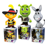 Colecao 3 Bonecos Shrek
