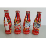 Colecao 4 Garrafa Coca