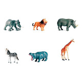 Colecao 6 Animais Selvagens