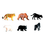 Colecao 6 Animais Selvagens
