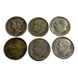 Colecao 6 Moedas De