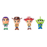 Coleção Agarradinhos Brinquedo 4 Bonecos Toy Story Líder