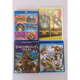 Coleção As Tartarugas Ninja Blu Ray - 5 Filmes