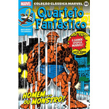 Coleção Clássica Marvel Vol. 55 - Quarteto Fantástico 12, De Jack Kirby. Editora Panini, Capa Mole Em Português
