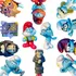 Coleção Completa Boneco C/12 Smurfs 2025 Burger King Lacrado
