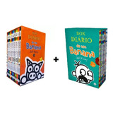 Coleção Completa Diário De Um Banana 1 Ao 15 Com 2 Box